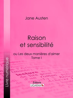 cover image of Raison et sensibilité